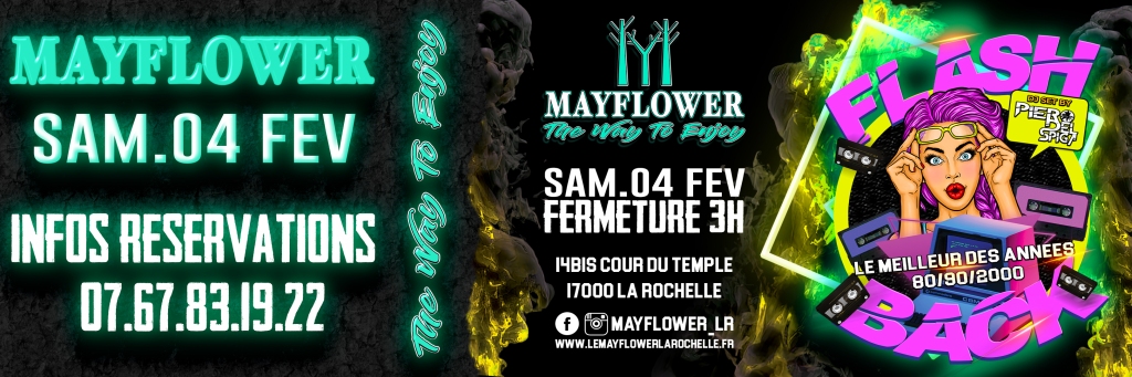 Le Mayflower la rochelle bar festif à ambiance musicale avec soirée dj à theme, karaoké, soirée étudiantes #thewaytoenjoy
